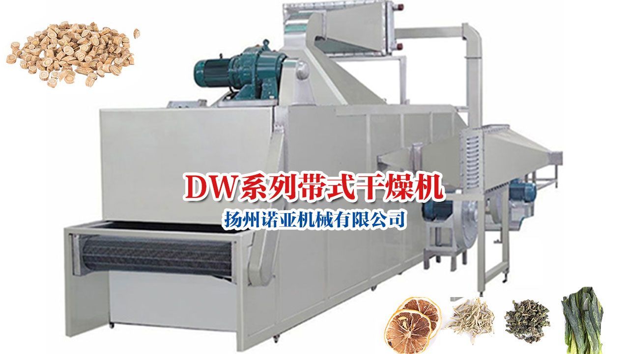 Belt dryer machine